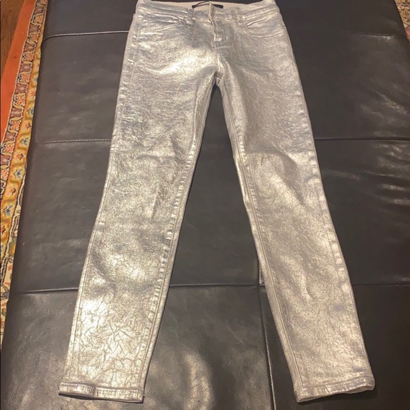 J Brand835 Crop Skinny Jeans Supermoon Cristalline - Picture 8 of 12